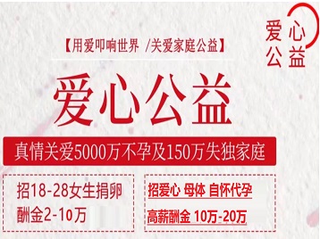 阜南捐卵助孕生子 爱心志愿者招募